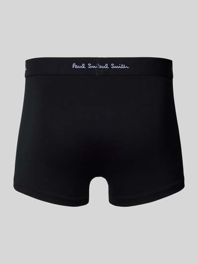 PAUL SMITH Trunks mit elastischem Logo-Bund im 3er-Pack Black 3