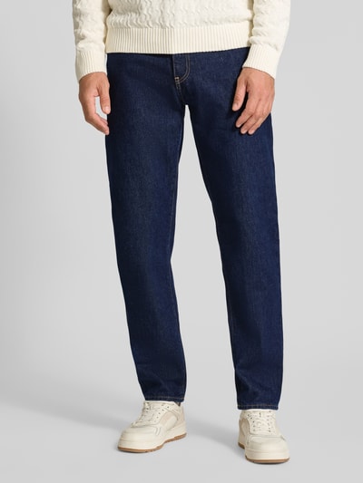 Edwin Straight Leg Jeans im 5-Pocket-Design Modell 'COSMOS' Dunkelblau 4