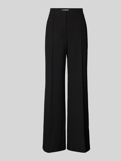 Raffaello Rossi Wide Leg Stoffhose mit Strukturmuster Modell 'AGATHA' Black 2