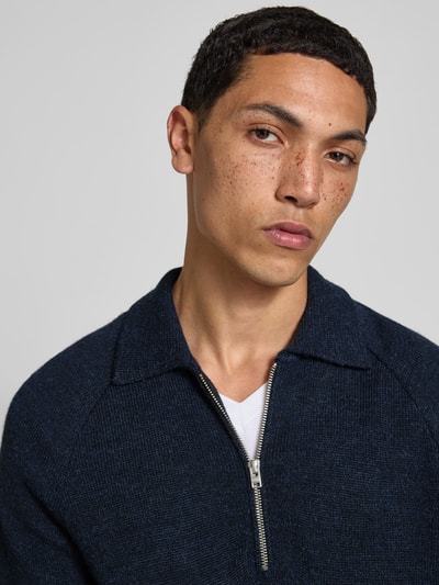 Closed Pullover mit Woll-Anteil Dunkelblau 3
