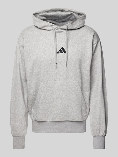 ADIDAS SPORTSWEAR Hoodie mit Label-Stitching Hellgrau 2