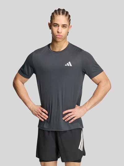 adidas Training Regular Fit Sport-T-Shirt mit Logo-Print Anthrazit 2