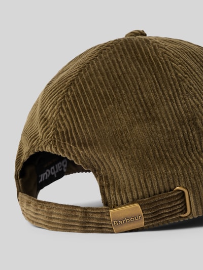 Barbour Cap aus reiner Baumwolle Oliv 3
