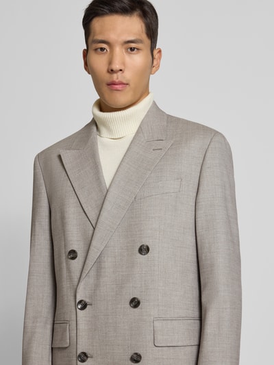 Strellson Slim Fit Anzugsakko mit Woll-Anteil Modell 'ASHTON5' Beige 3
