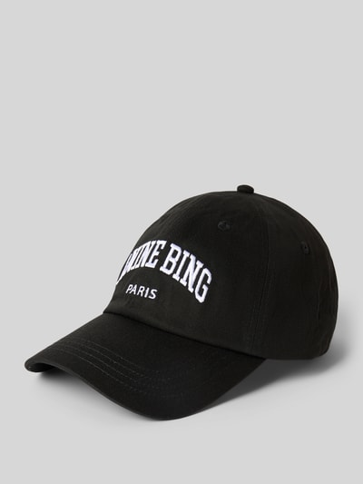 Anine Bing Cap mit Logo-Stickerei Modell 'JEREMY' Black 1