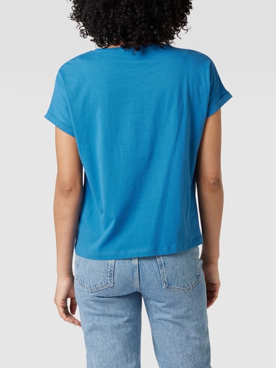 Tom Tailor T-shirt met all-over motief Blauw - 5