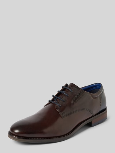 bugatti Derby-Schuhe aus Leder Modell 'Sula' Dunkelbraun 1