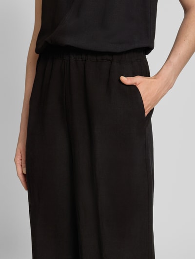 Someday Jumpsuit van een mix van viscose en linnen, model 'Cedira' Zwart - 3
