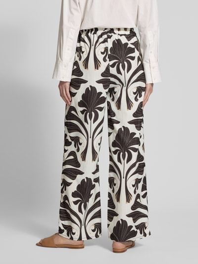 ZABAIONE Stoffen broek met elastische band Zwart - 5