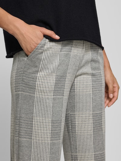 Brax Broek van viscosemix met steekzakken, model 'MAINE' Zilver - 3