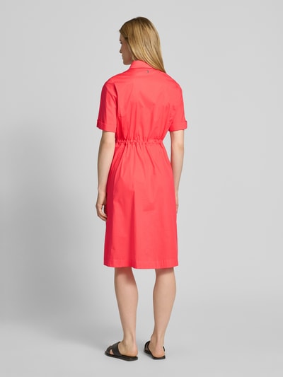 Marc Cain Midi-jurk met strikceintuur Koraal - 5