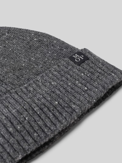 Marc O'Polo Mütze aus Woll-Mix Mittelgrau Melange 2