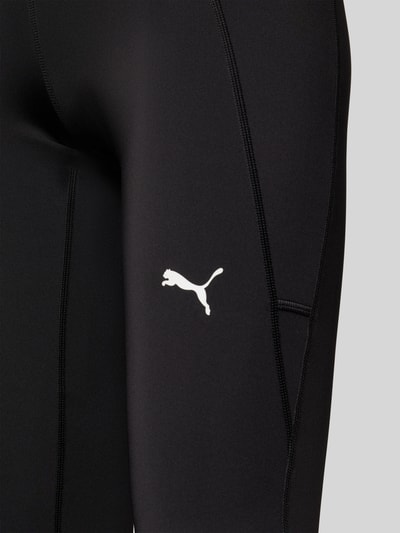 PUMA Performance Slim Fit Sport-Leggings mit Logo-Print Modell 'TAD ESSENTIAL' Black 2