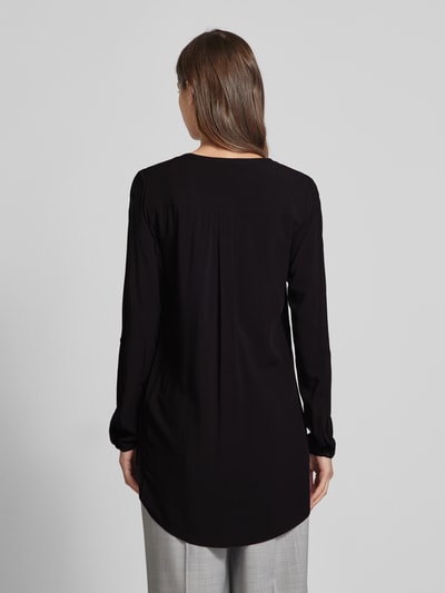 Christian Berg Woman Lange blouse met tuniekkraag Zwart - 5