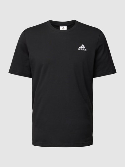 ADIDAS SPORTSWEAR T-shirt z nadrukiem z logo Czarny 2