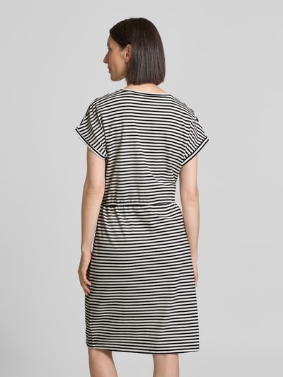 B.Young Knielanges Kleid mit Tunnelzug Modell 'PANDINNA' Black 5