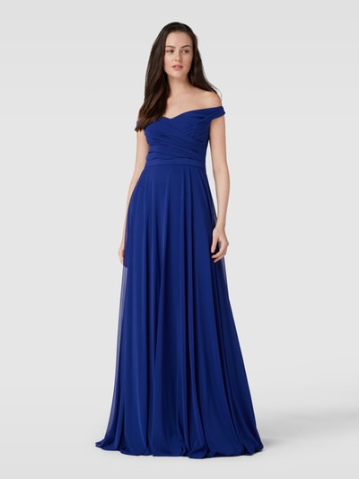 TROYDEN COLLECTION Abendkleid mit Off-Shoulder-Look Royal 1