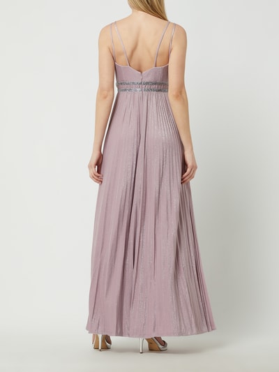 Jake*s Cocktail Abendkleid mit Herz-Ausschnitt  Mauve Melange 4