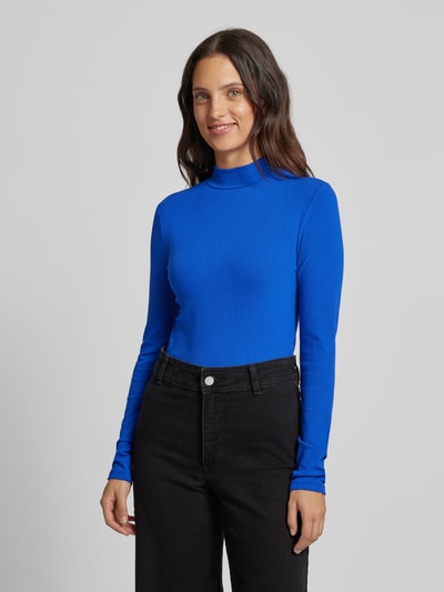 Vero Moda Longsleeve mit Stehkragen Modell 'MARY' Blau 4