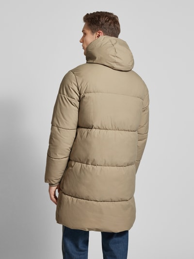 Jack & Jones Steppmantel mit Kapuze Modell 'VESTERBRO' Khaki 5