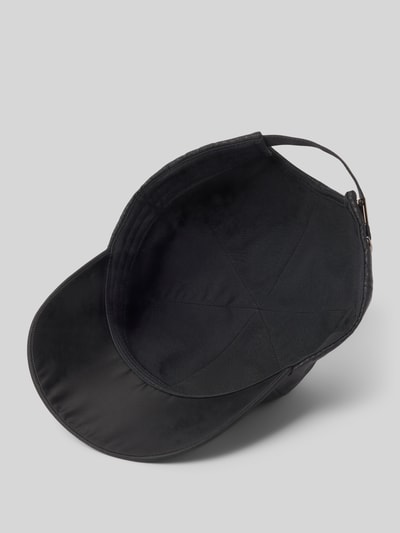 Produktfoto, Basecap mit Logo-Monogramm Modell 'ZED-MM' von BOSS in Optik: Unifarben mit Allover-Muster und Logo-Applikation, verstellbarer Riegel.