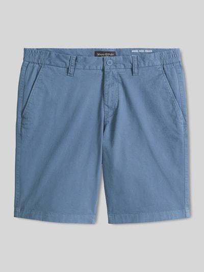 Marc O'Polo Regular Fit Chinoshorts aus Baumwoll-Mix Blau 2