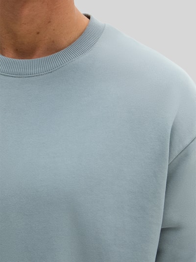 Marc O'Polo Relaxed Fit Sweatshirt aus reiner Baumwolle  Rauchblau 3
