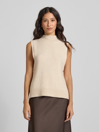 s.Oliver RED LABEL Regular fit spencer met wol  Beige - 4