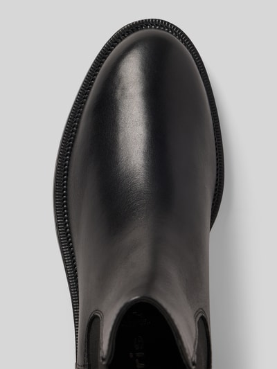 Tamaris Buty chelsea ze skórą naturalną Czarny 3