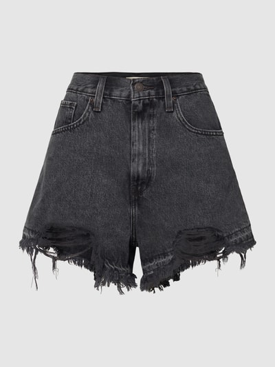 Levi's® Mom Fit Jeansshorts  im 5-Pocket-Design Black 2