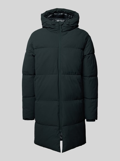 Jack & Jones Steppmantel mit Kapuze Modell 'VESTERBRO' Petrol 2