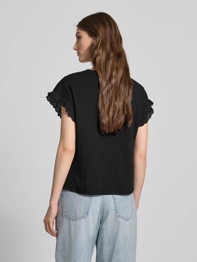 Only Regular Fit T-Shirt aus reiner Baumwolle Modell 'IRIS' Black 5