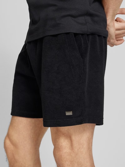 BOSS Shorts mit elastischem Label-Bund Black 3