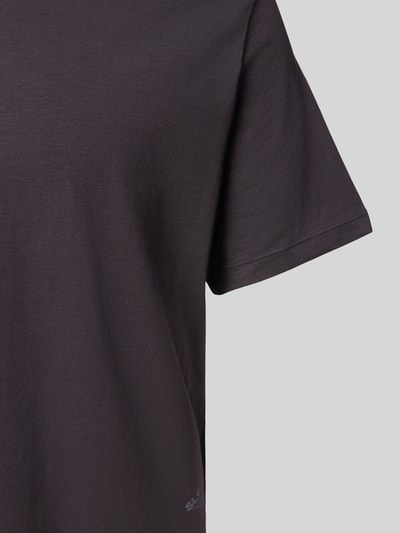 SLG Regular Fit T-Shirt mit Rundhalsausschnitt  Anthrazit 2