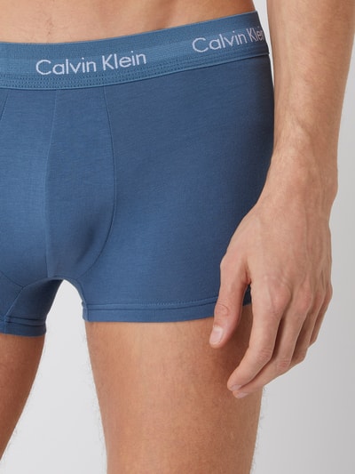 Calvin Klein Underwear Obcisłe bokserki o kroju Classic Fit w zestawie 3 szt. Granatowy 6