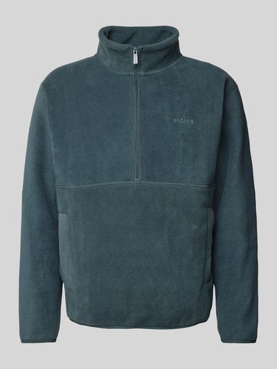 Mazine Sweatshirt met opstaande kraag Blauw - 2