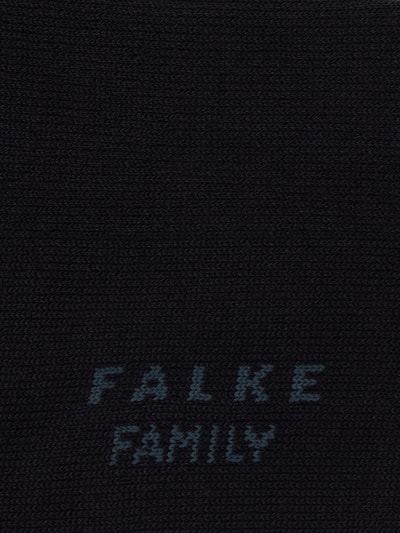 Falke Sokken met stretch, model 'Family' Marineblauw - 2