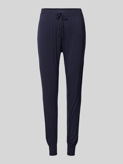 CCDK Copenhagen Regular Fit Pyjama-Hose mit Tunnelzug Modell 'Johanne' Dunkelblau 1