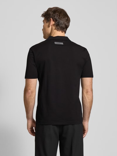 HUGO Poloshirt mit Reverskragen Modell 'Dimerspolo' Black 5