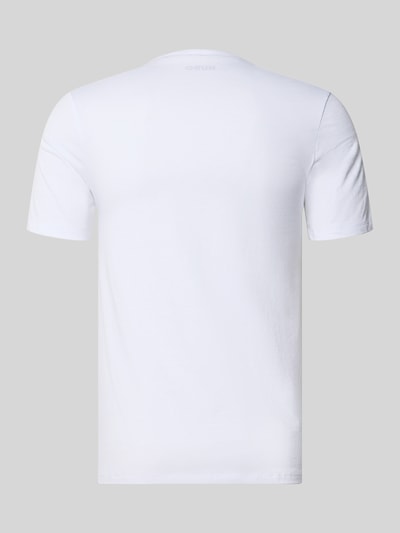 Productfoto, Regular Fit T-Shirt Set aus reiner Baumwolle im 3er-Pack van HUGO, look: effen kleuren, pasvorm: regular fit, labelprint, ronde hals, korte mouw, multiverpakking: set van 3, materiaal: puur katoen.
