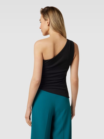 Mango Trägertop mit One-Shoulder-Träger Modell 'ATIS' Black 5