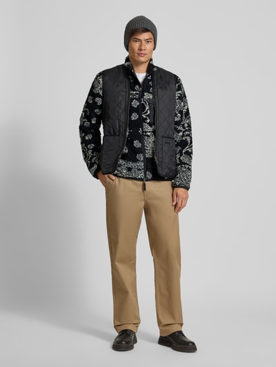 Polo Ralph Lauren Sweatjack met opstaande kraag Zwart - 1