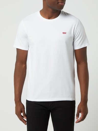 Levi's® T-shirt z bawełny Biały 4