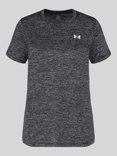 Under Armour Loose Fit Sport-T-Shirt mit Logo-Print Black 2