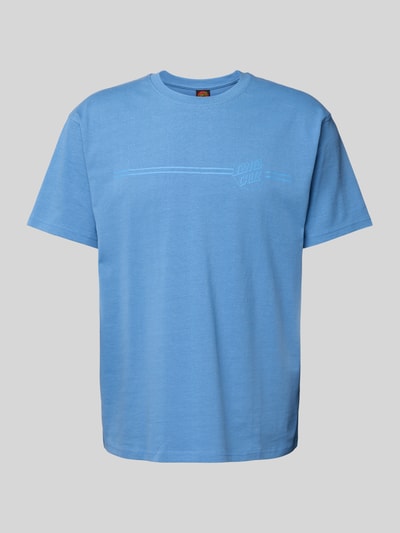 SANTA CRUZ T-Shirt mit Label-Print Blau 2