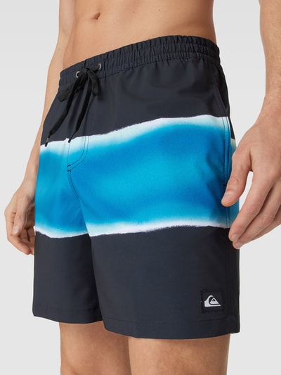 Quiksilver Badehose mit Allover-Muster Modell 'VOLLEY' Black 3