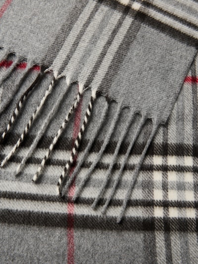 Fraas Schal mit Ausfransungen Mittelgrau Melange 2