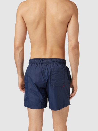 HUGO Badehose mit Logo-Print Modell 'HAITI' Marine 4