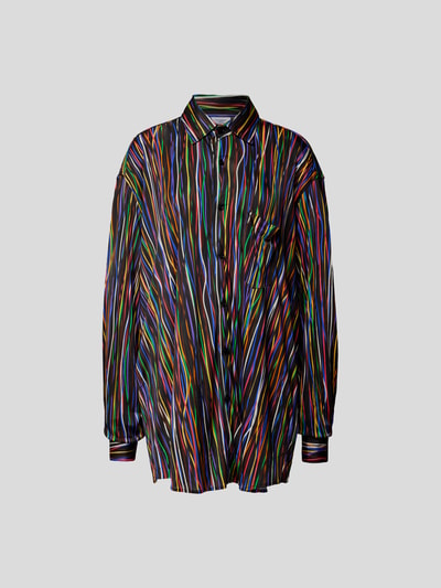 VETEMENTS Longbluse mit Streifenmuster Multi Stylebop 2