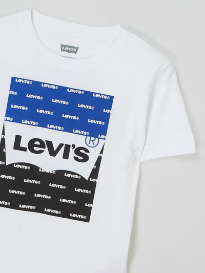 Levi’s® Kids T-Shirt mit Logo Weiss 2